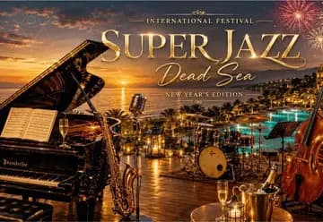 International Super Jazz Festival – New Year's Eve at the Dead Sea (15:00)