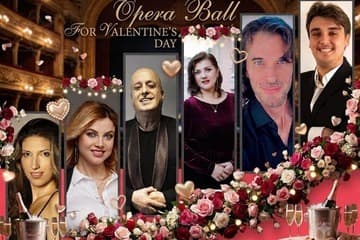 Festive Opera Ball for Valentine's Day